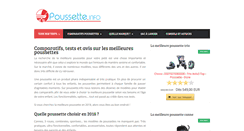 Desktop Screenshot of poussette.info